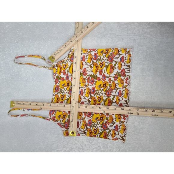 Urban Outfitters floral ladies tank Size medium whimsigoth fairy ethereal beachy - Picture 5 of 5